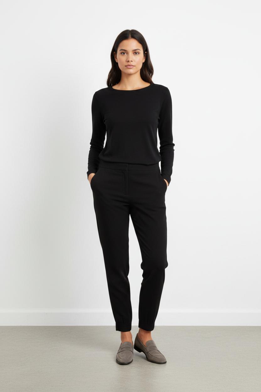 Pantalon Noir - Taille L/40