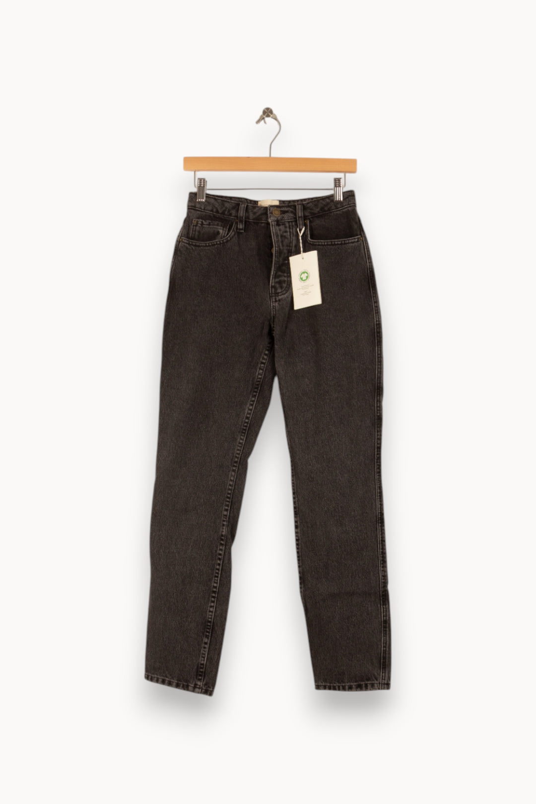 Jean noir - Taille S/36 de la marque Sézane | PARAD48192 - Vendu par Paradigme - Image 2