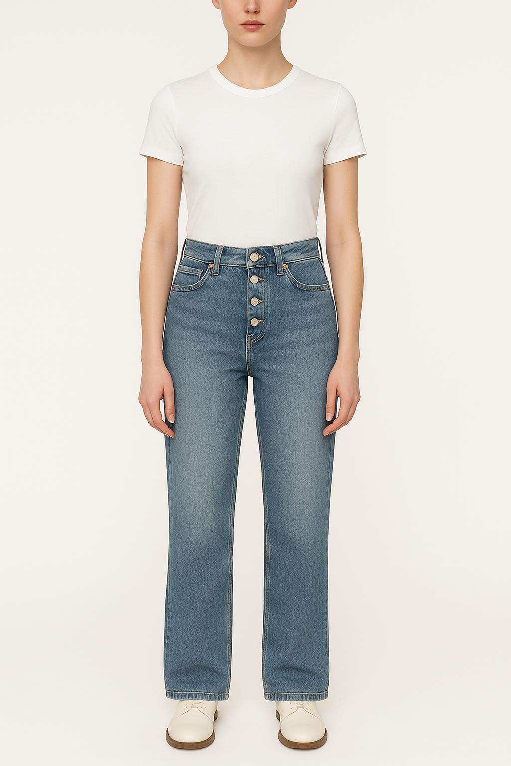 Jean Bleu - Taille S/36 de la marque Sézane | PARAD48195 - Vendu par Paradigme - Image 1