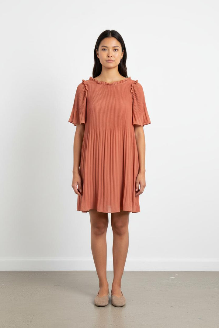 Robe Plissée Rose - Taille S/36