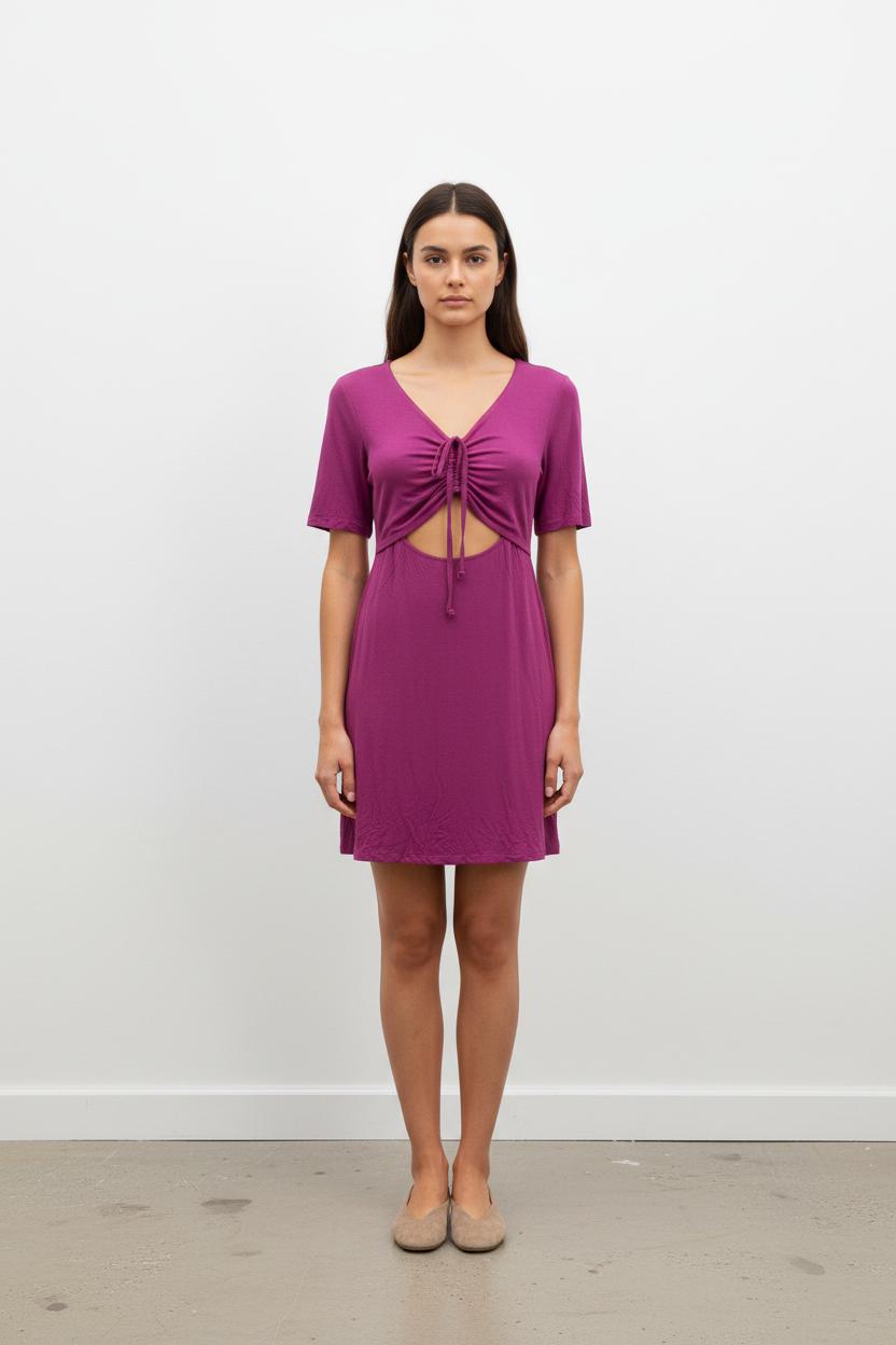 Robe courte violette - Taille S/36