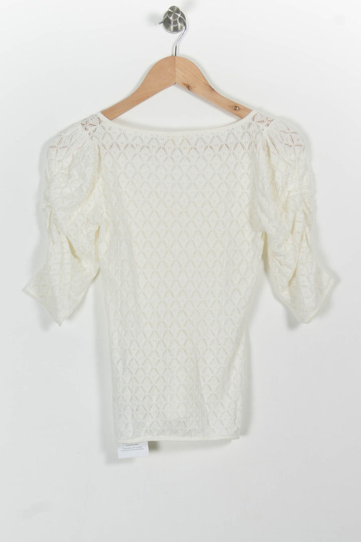 Blouse blanche - Taille S/36 de la marque Petite Mendigote | PARAD48204 - Vendu par Paradigme - Image 4