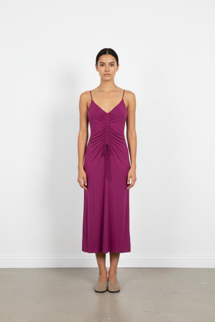 Robe longue Violette - Taille S/36