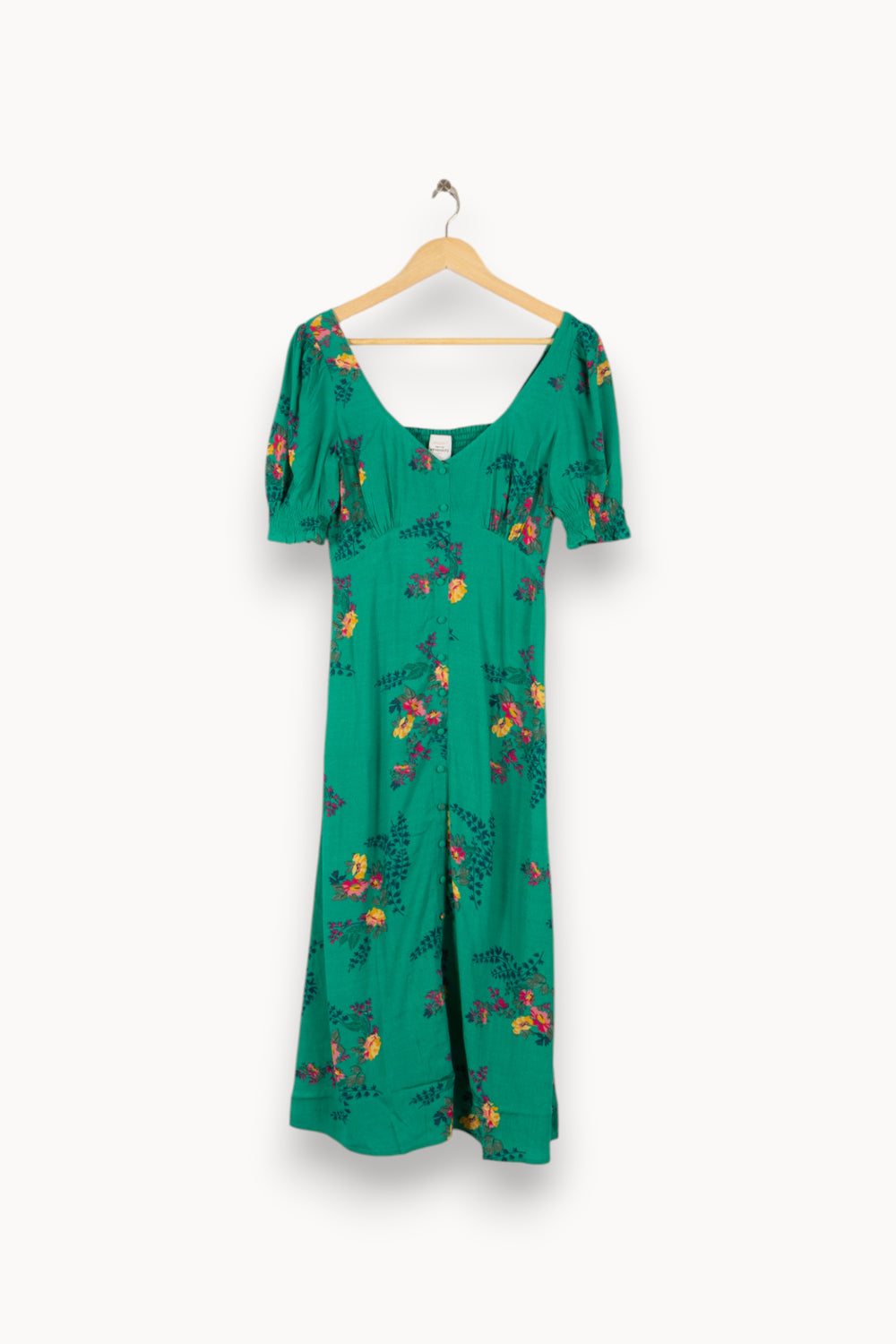 Robe Longue Verte - Taille S/36 de la marque Petite Mendigote | PARAD48216 - Vendu par Paradigme - Image 2