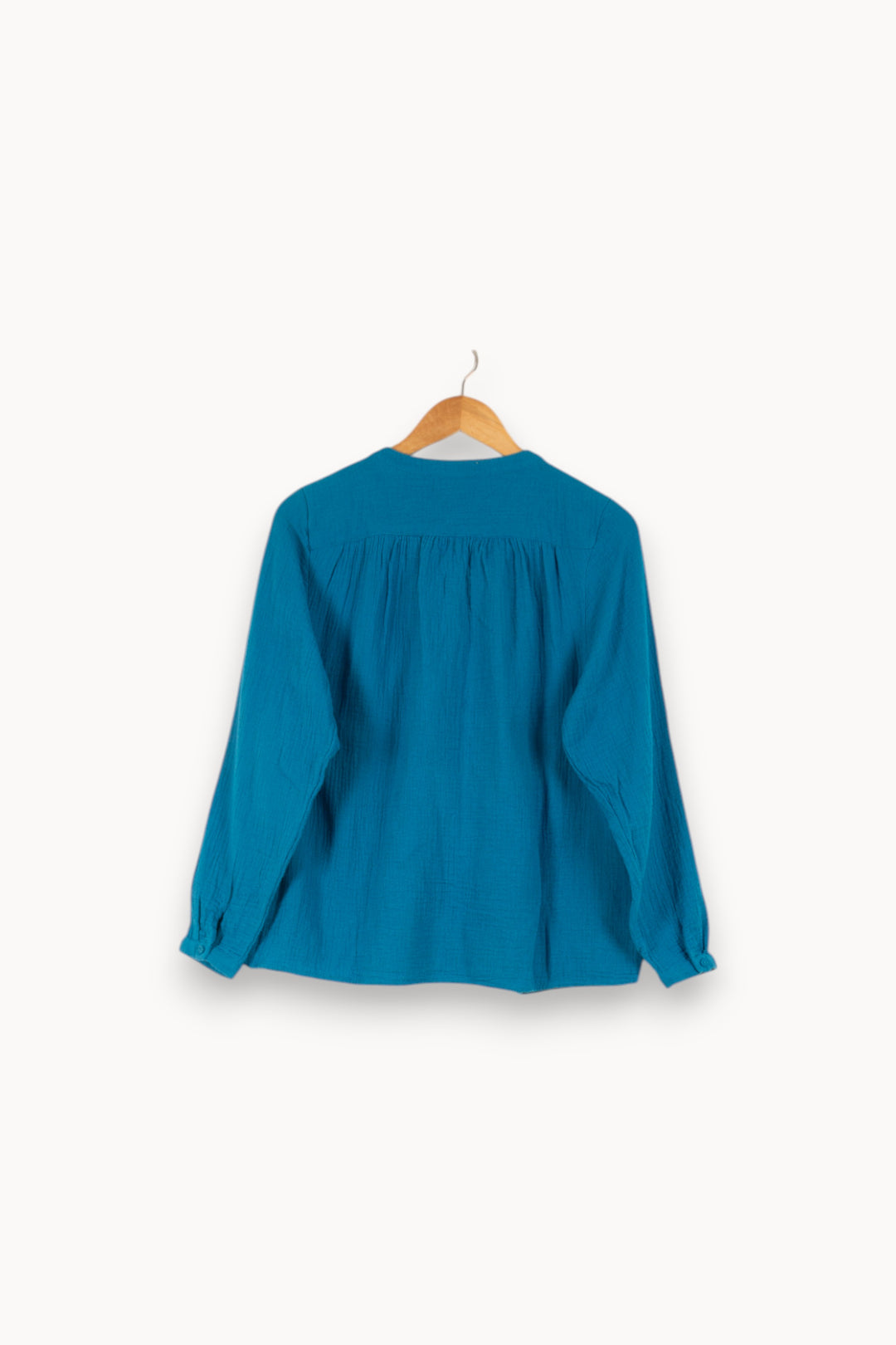 Blouse Bleue - Taille S/36 de la marque Maison 123 | PARAD48224 - Vendu par Paradigme - Image 4