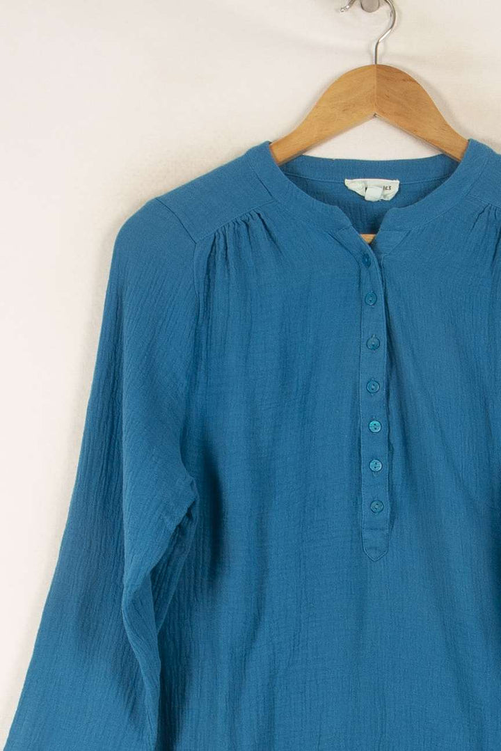 Blouse Bleue - Taille S/36 de la marque Maison 123 | PARAD48224 - Vendu par Paradigme - Image 3