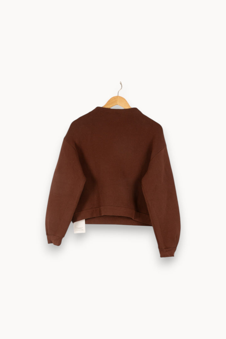 Sweat Marron - Taille M/38 de la marque ba&sh | PARAD48232 - Vendu par Paradigme - Image 4