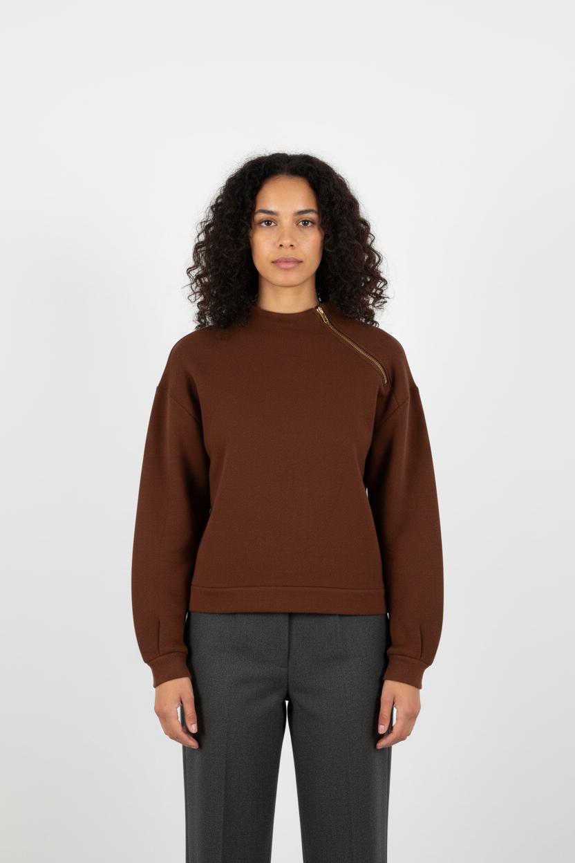 Sweat Marron - Taille M/38