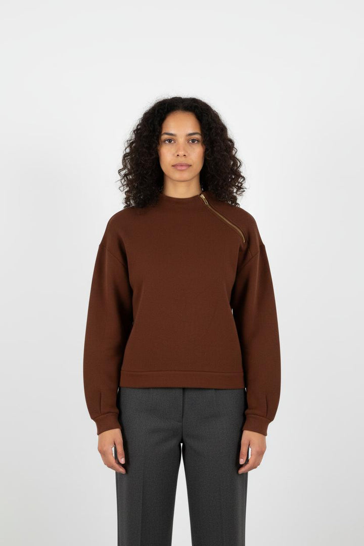 Sweat Marron - Taille M/38