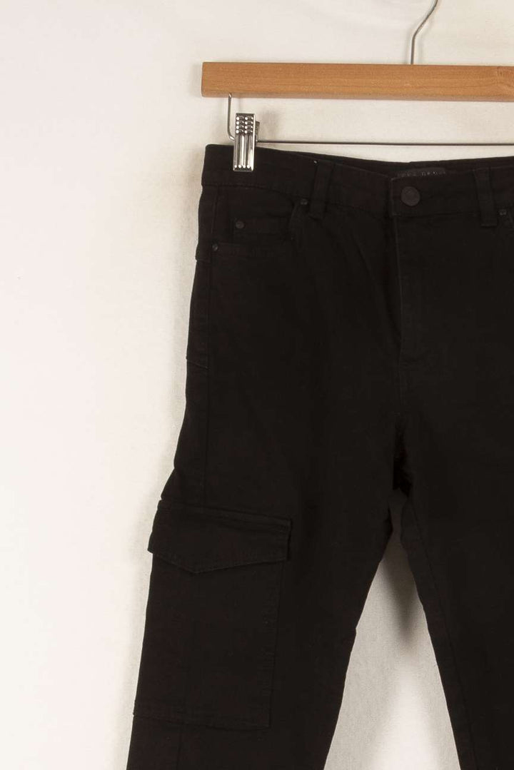 Pantalon Cargo Noir - Taille XS/34 de la marque IKKS | PARAD48251 - Vendu par Paradigme - Image 3