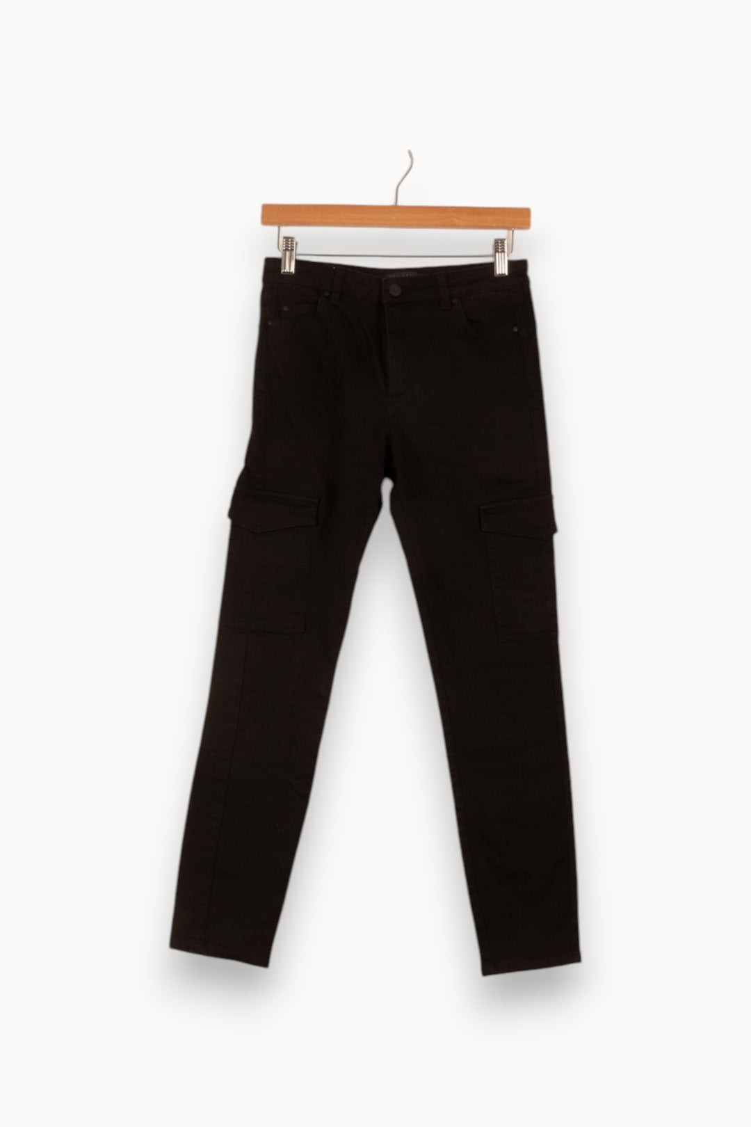 Pantalon Cargo Noir - Taille XS/34 de la marque IKKS | PARAD48251 - Vendu par Paradigme - Image 2