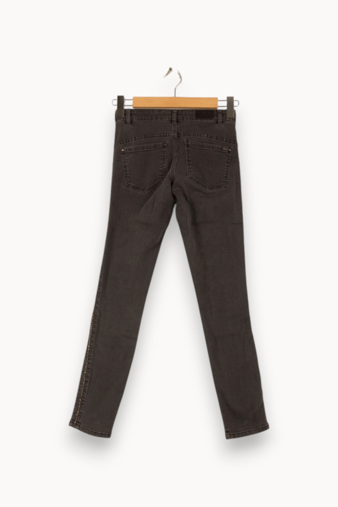 Jean Gris - Taille XS/34 de la marque IKKS | PARAD48254 - Vendu par Paradigme - Image 4