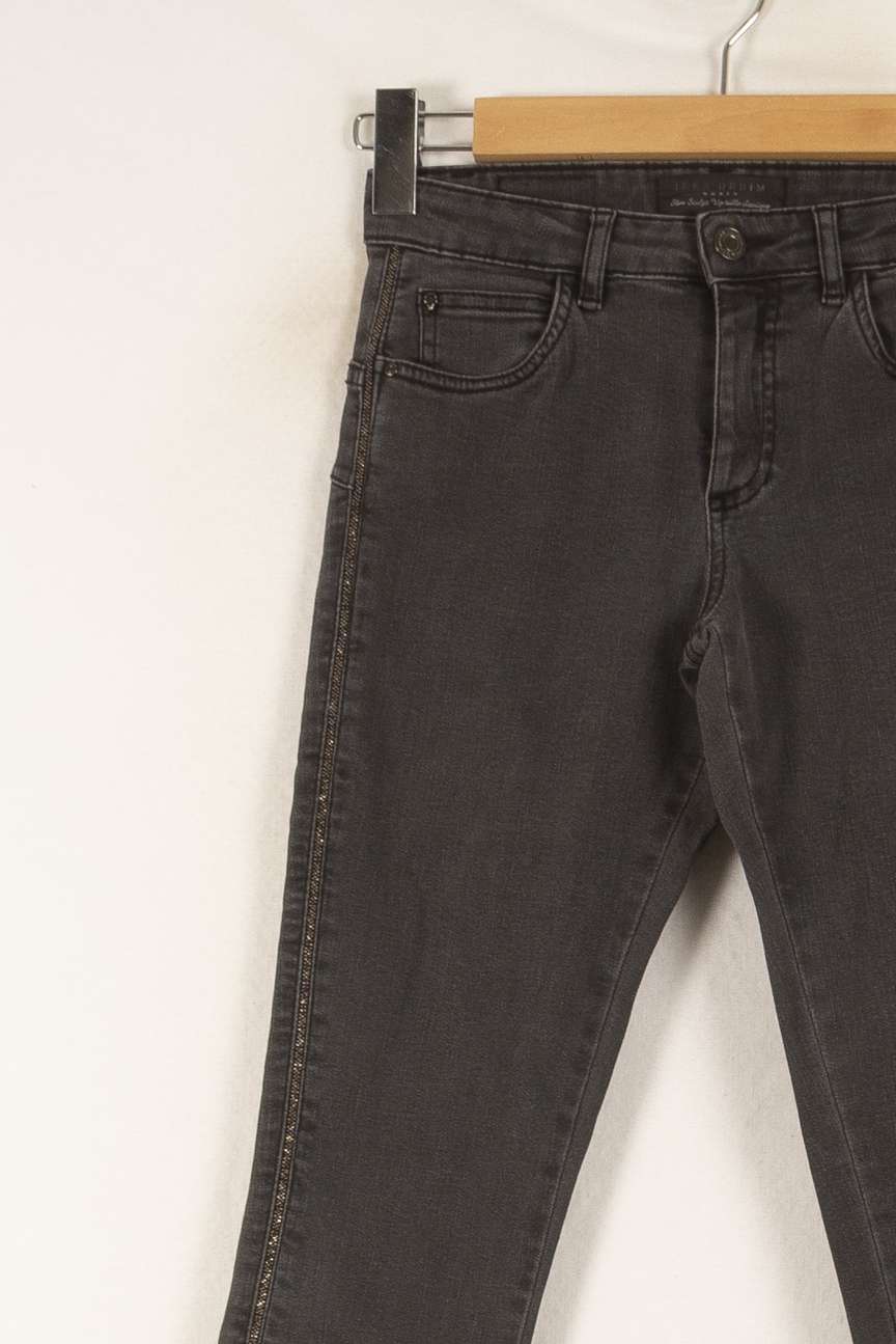 Jean Gris - Taille XS/34 de la marque IKKS | PARAD48254 - Vendu par Paradigme - Image 3