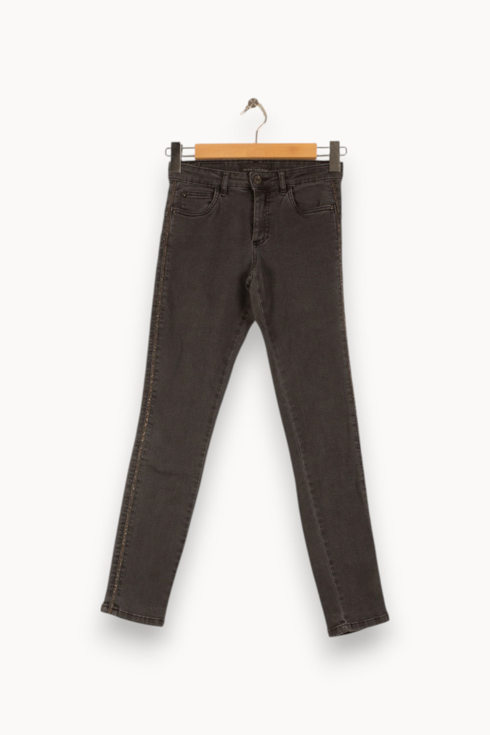 Jean Gris - Taille XS/34 de la marque IKKS | PARAD48254 - Vendu par Paradigme - Image 2