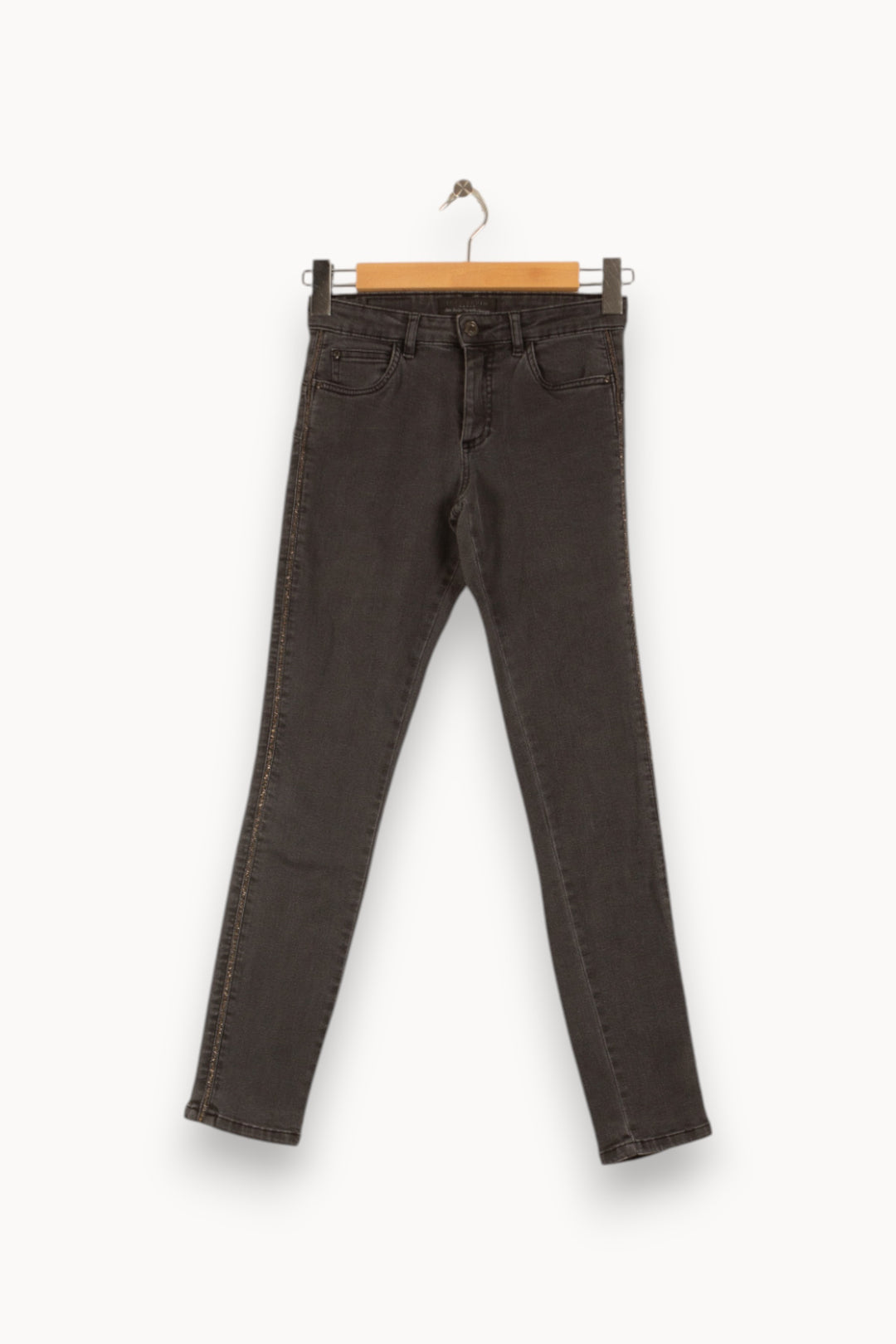 Jean Gris - Taille XS/34 de la marque IKKS | PARAD48254 - Vendu par Paradigme - Image 2