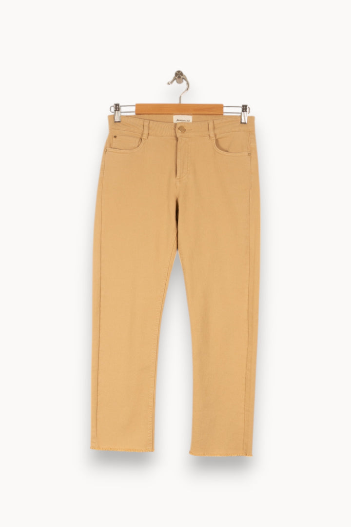 Jean Beige - Taille S/36 de la marque Maison 123 | PARAD48257 - Vendu par Paradigme - Image 2