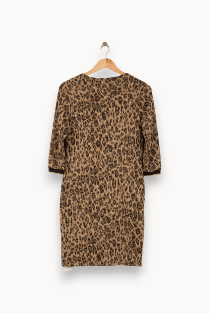 Robe Courte & Midi Beige - Taille S/36 de la marque La Fée Maraboutée | PARAD48268 - Vendu par Paradigme - Image 4