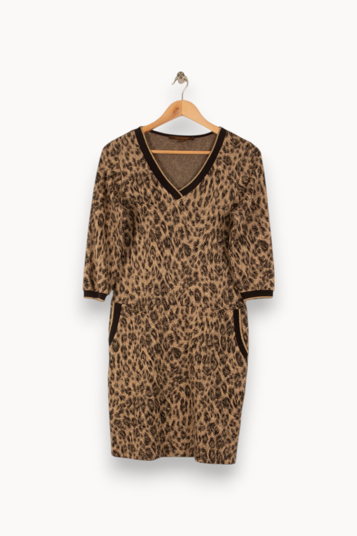 Robe Courte & Midi Beige - Taille S/36 de la marque La Fée Maraboutée | PARAD48268 - Vendu par Paradigme - Image 2