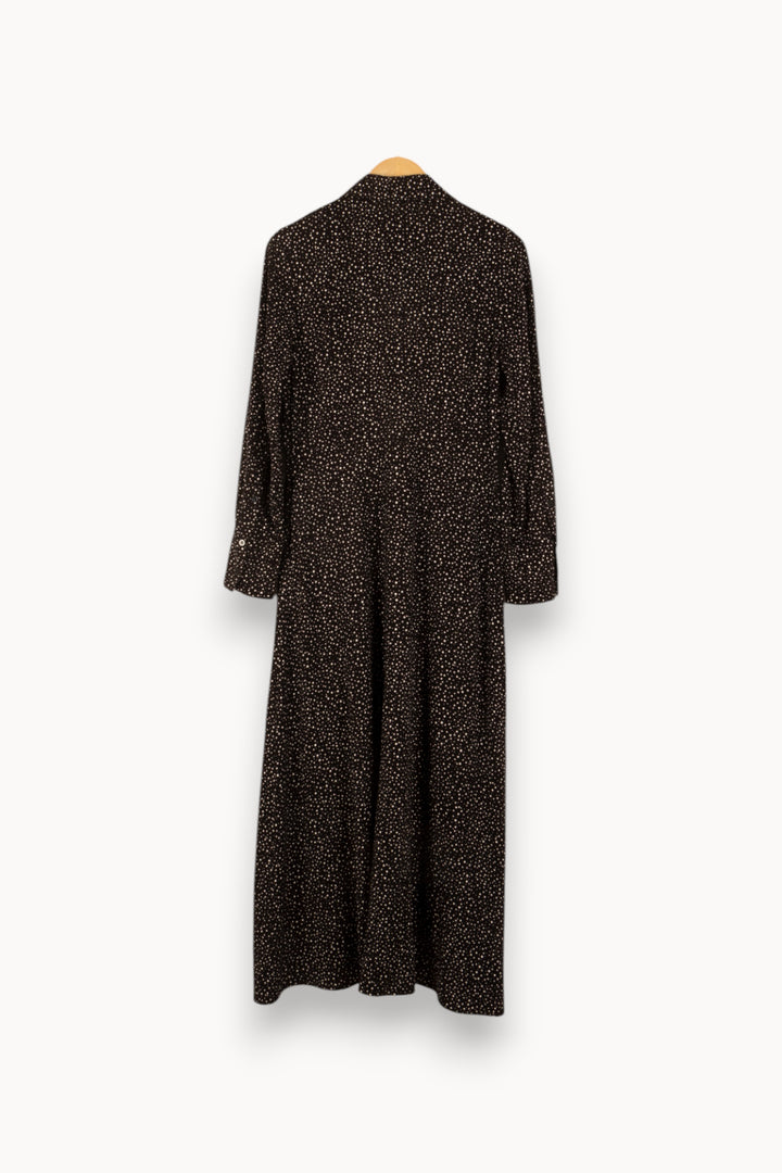Robe Longue Noire et Blanche - Taille M/38 de la marque Comptoir des Cotonniers | PARAD48269 - Vendu par Paradigme - Image 4