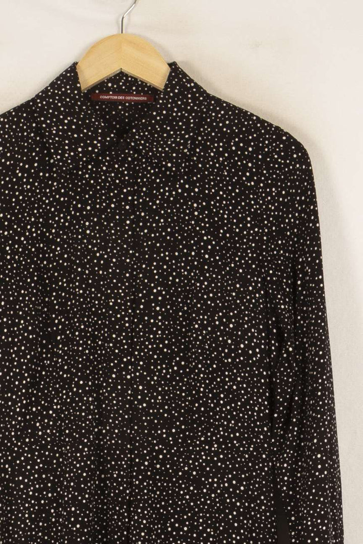 Robe Longue Noire et Blanche - Taille M/38 de la marque Comptoir des Cotonniers | PARAD48269 - Vendu par Paradigme - Image 3