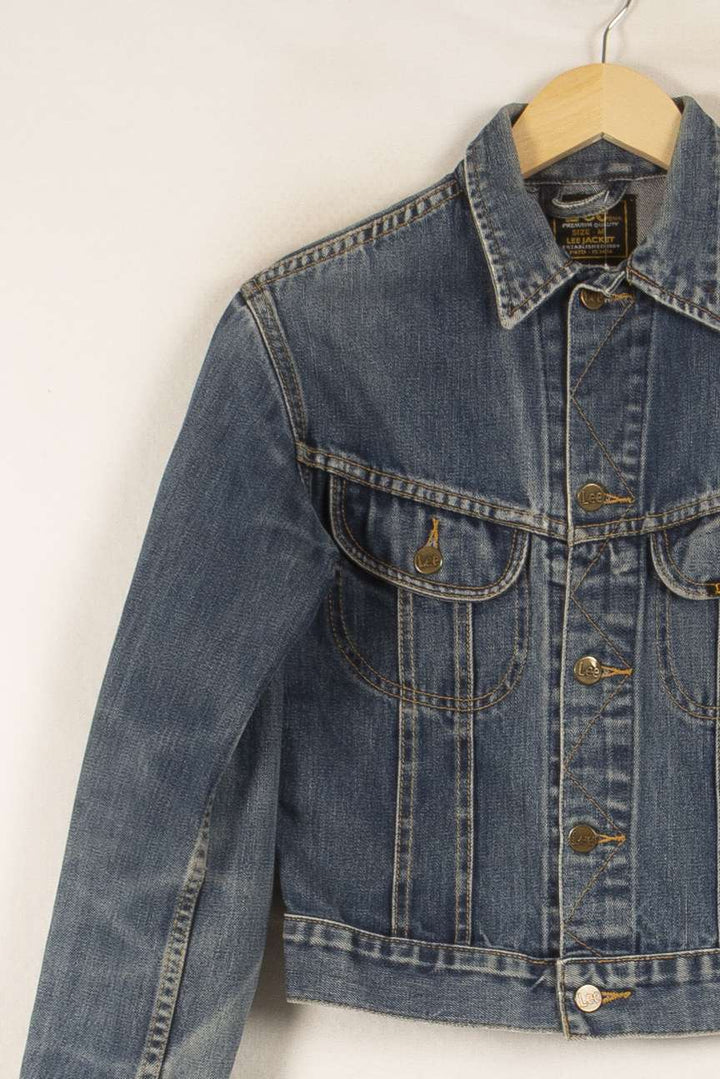 Veste en Jean Bleue - Taille M/38 de la marque Lee | PARAD48273 - Vendu par Paradigme - Image 3