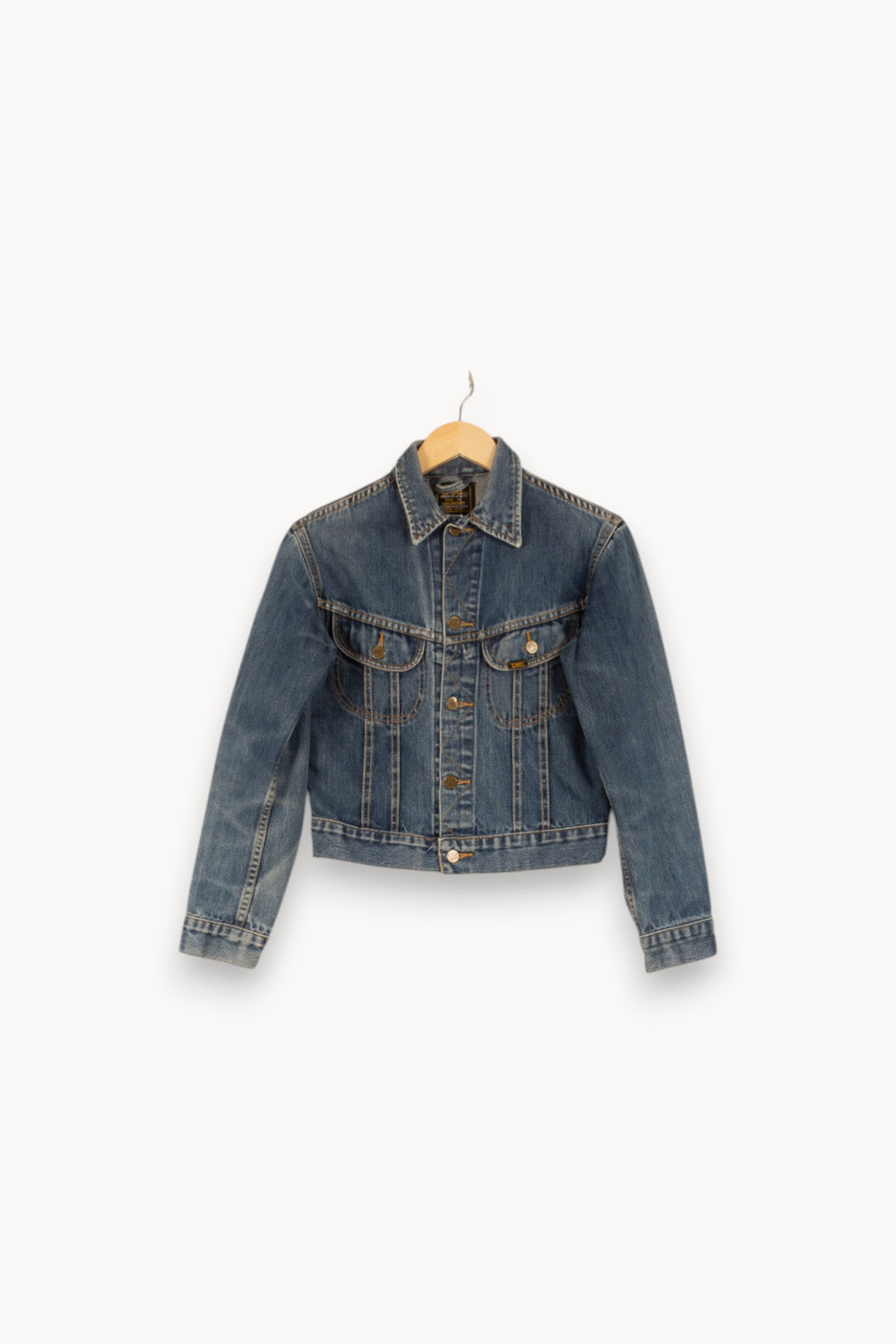 Veste en Jean Bleue - Taille M/38 de la marque Lee | PARAD48273 - Vendu par Paradigme - Image 2