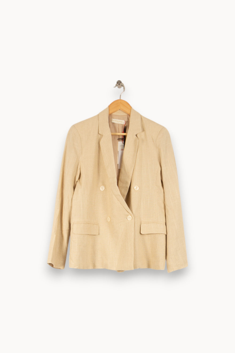 Blazer Beige - Taille S/36 de la marque La Petite Etoile | PARAD48281 - Vendu par Paradigme - Image 2