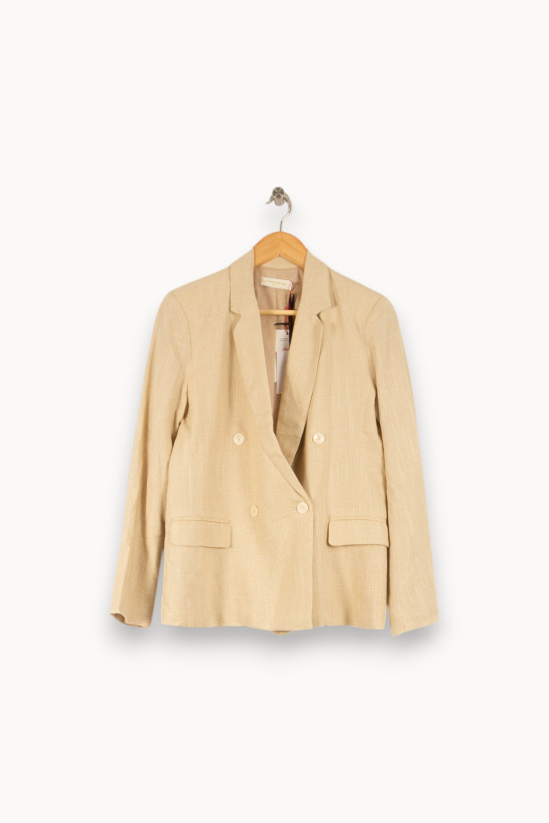 Blazer Beige - Taille S/36 de la marque La Petite Etoile | PARAD48281 - Vendu par Paradigme - Image 2