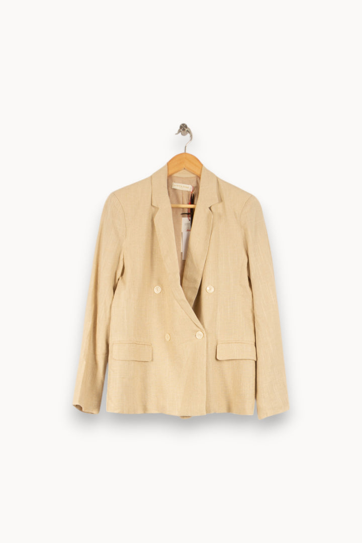 Blazer Beige - Taille S/36 de la marque La Petite Etoile | PARAD48281 - Vendu par Paradigme - Image 2