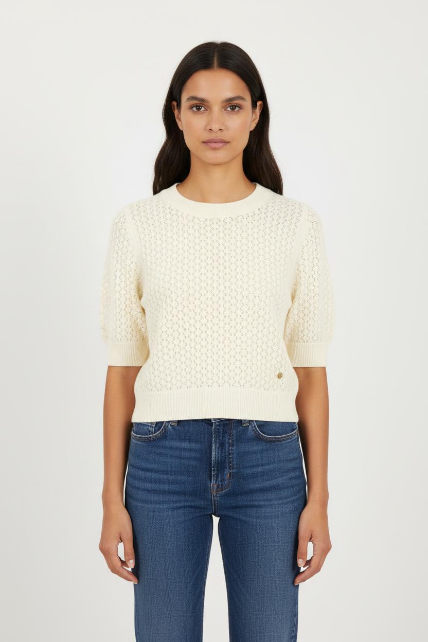 Pull Blanc - Taille S/36