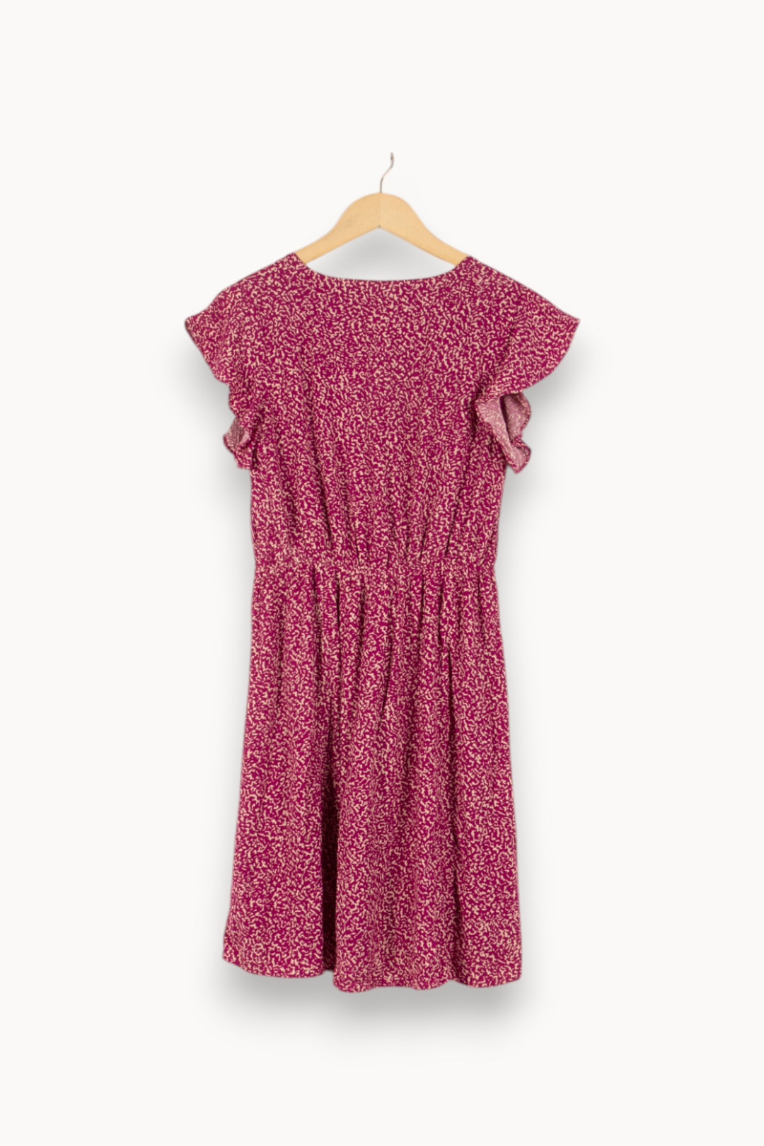 Robe Courte Violette - Taille XS/34 de la marque Maison 123 | PARAD48289 - Vendu par Paradigme - Image 4
