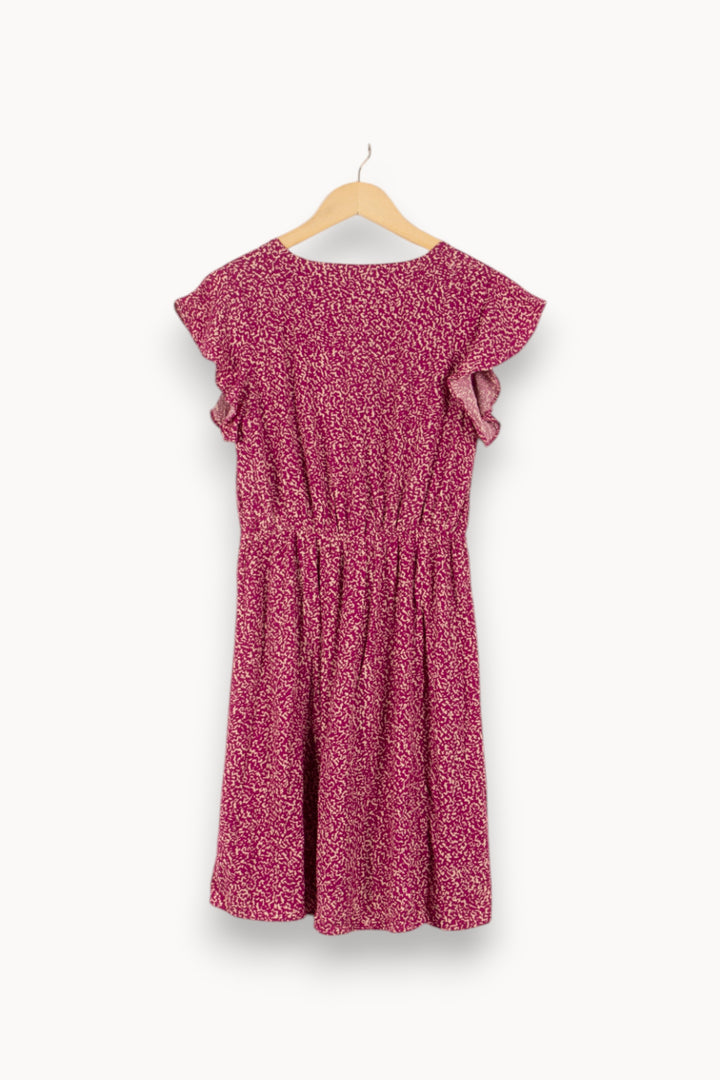 Robe Courte Violette - Taille XS/34 de la marque Maison 123 | PARAD48289 - Vendu par Paradigme - Image 4