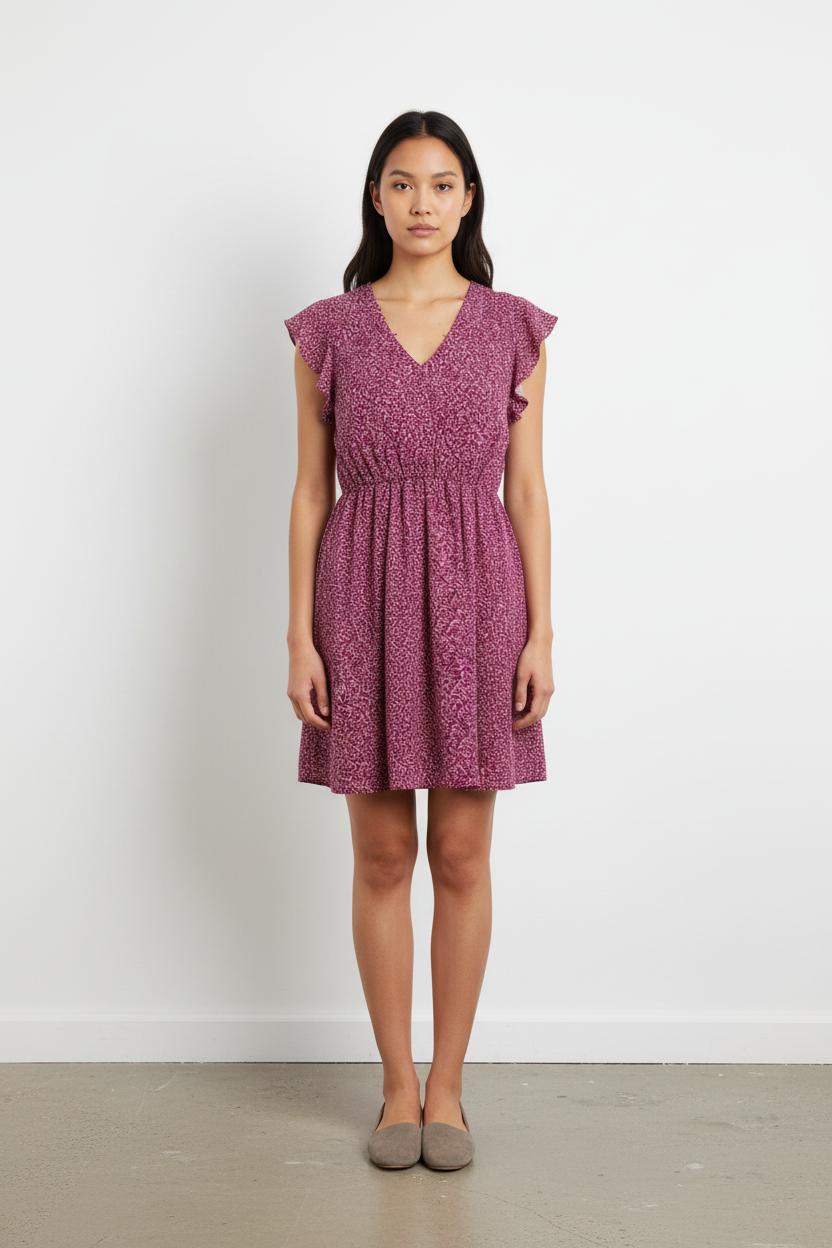 Robe Courte Violette - Taille XS/34