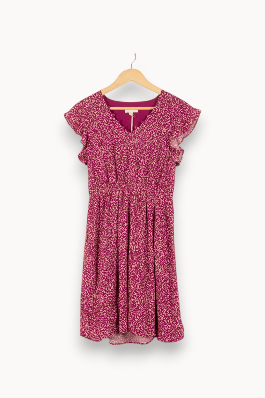 Robe Courte Violette - Taille XS/34 de la marque Maison 123 | PARAD48289 - Vendu par Paradigme - Image 2