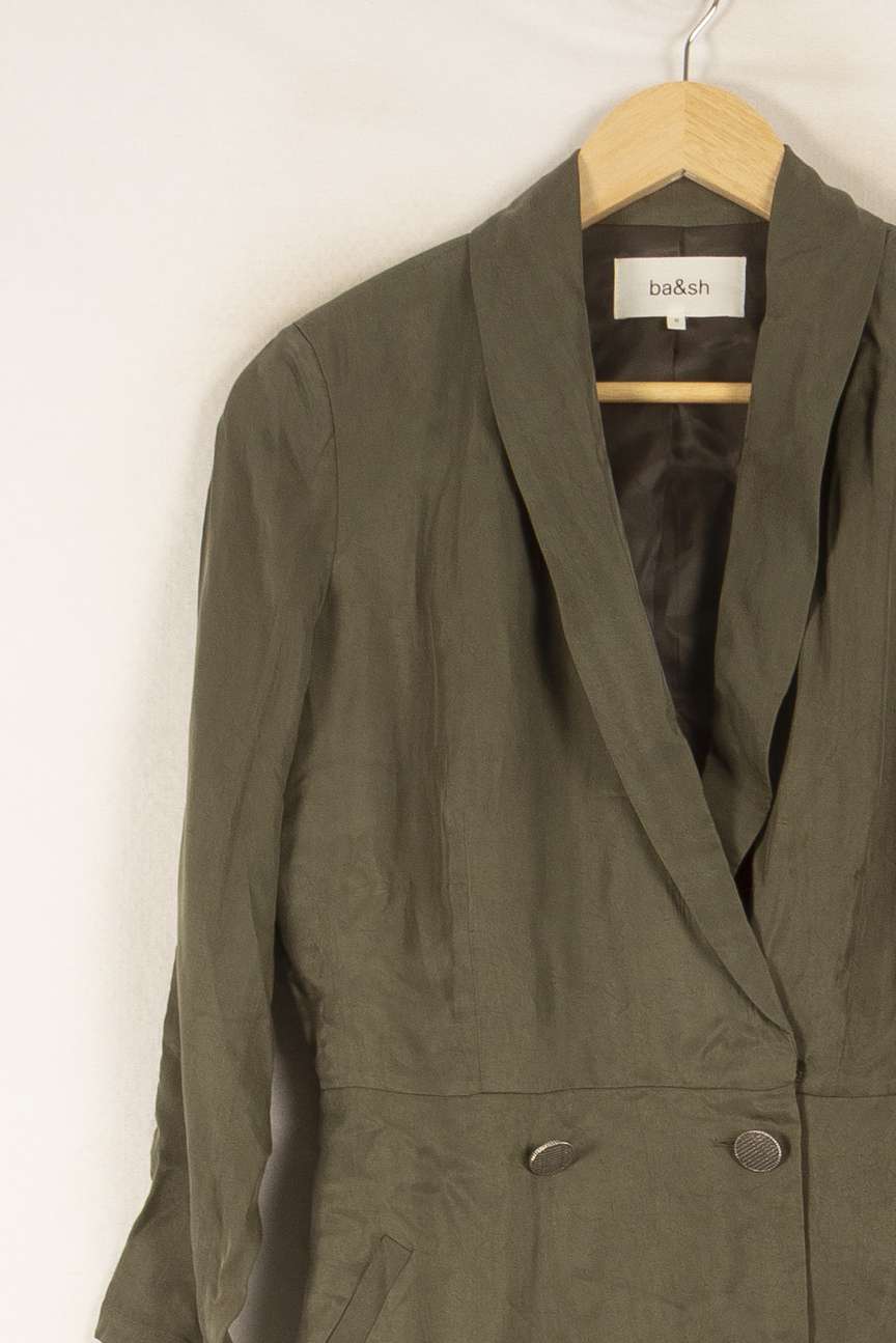 Robe Blazer Verte - Taille XS/34 de la marque ba&sh | PARAD48290 - Vendu par Paradigme - Image 3