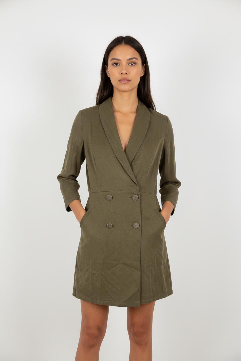 Robe Blazer Verte - Taille XS/34