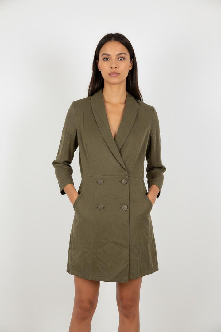 Robe Blazer Verte - Taille XS/34