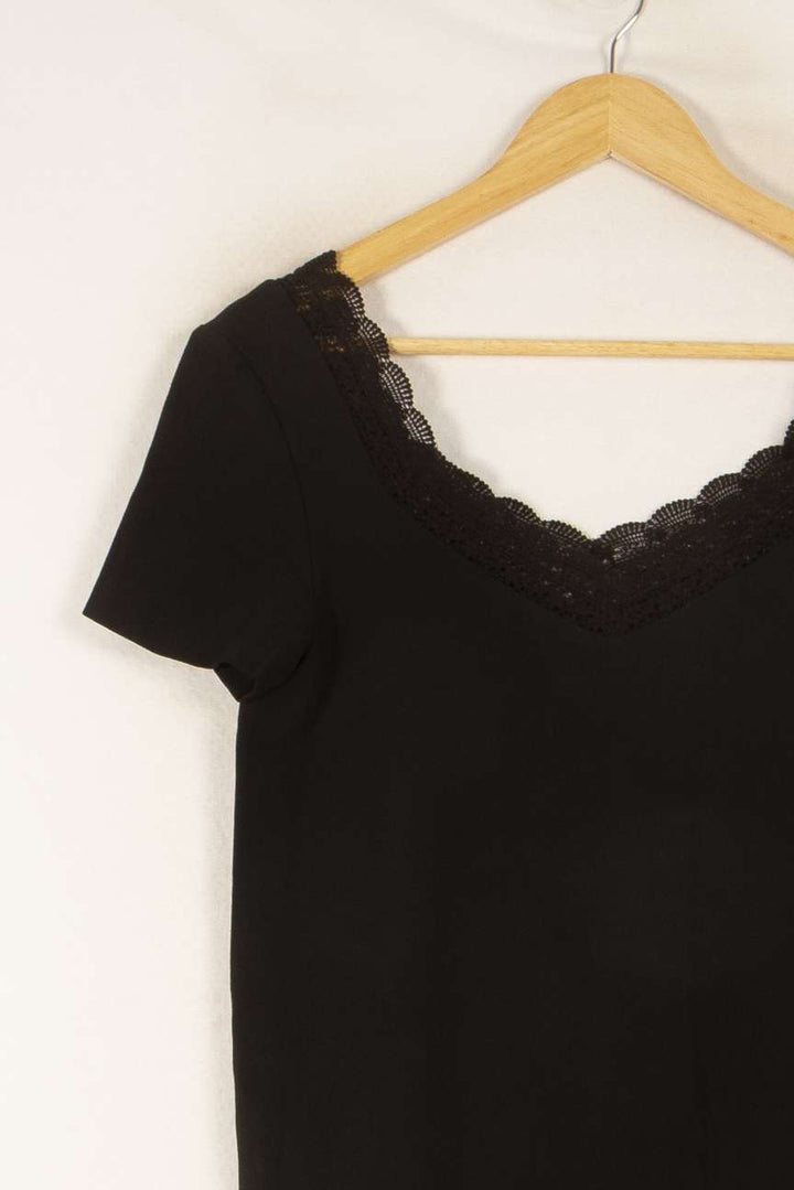 Robe Courte Noire - Taille S/36 de la marque Sézane | PARAD48292 - Vendu par Paradigme - Image 3