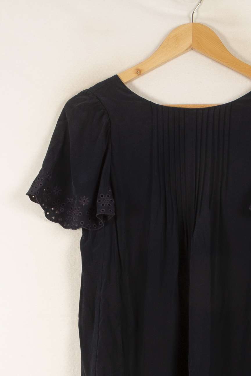 Robe Courte Bleue - Taille XS/34 de la marque Sézane | PARAD48298 - Vendu par Paradigme - Image 3