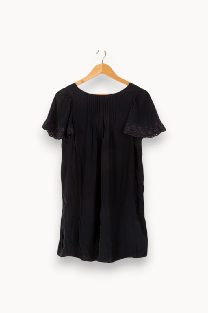 Robe Courte Bleue - Taille XS/34 de la marque Sézane | PARAD48298 - Vendu par Paradigme - Image 2
