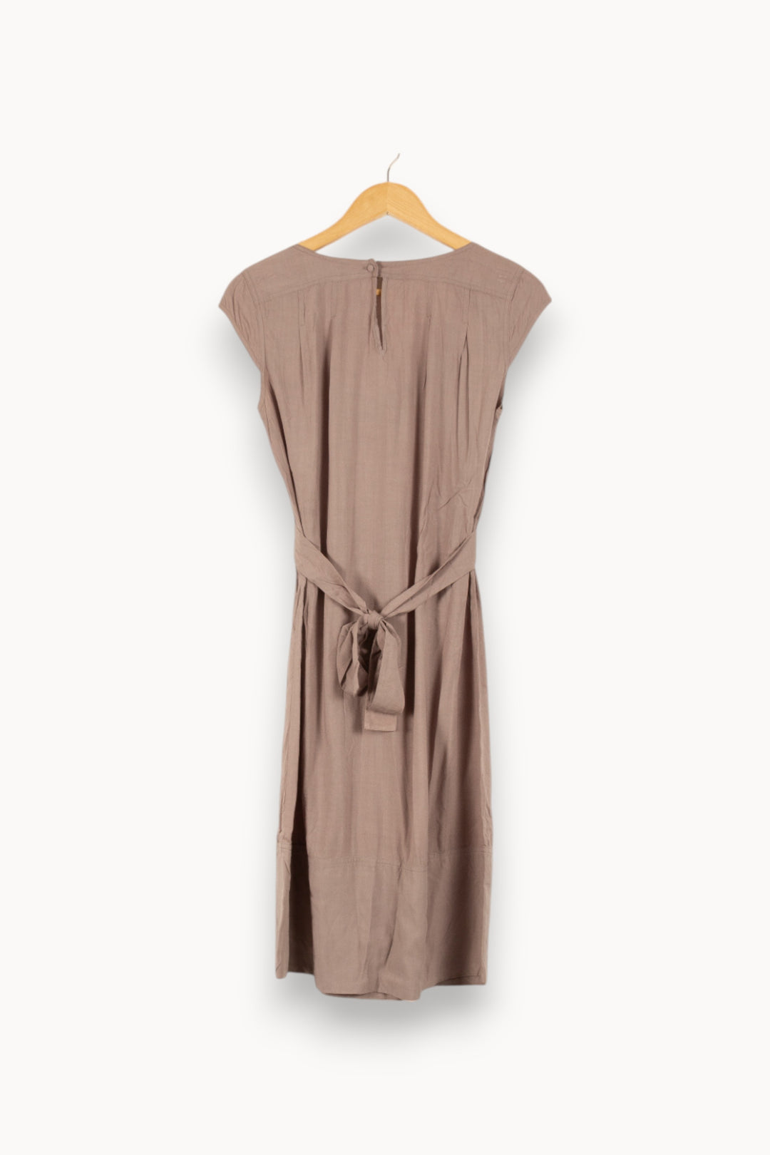 Robe Midi Taupe - Taille S/36 de la marque Comptoir des Cotonniers | PARAD48300 - Vendu par Paradigme - Image 4