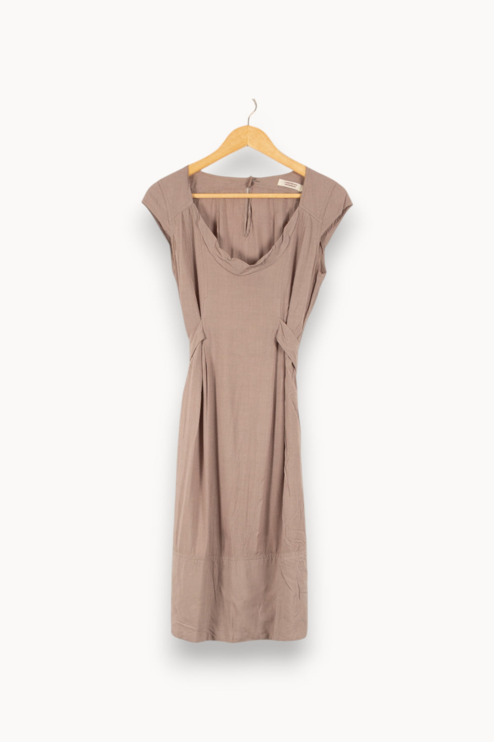 Robe Midi Taupe - Taille S/36 de la marque Comptoir des Cotonniers | PARAD48300 - Vendu par Paradigme - Image 2
