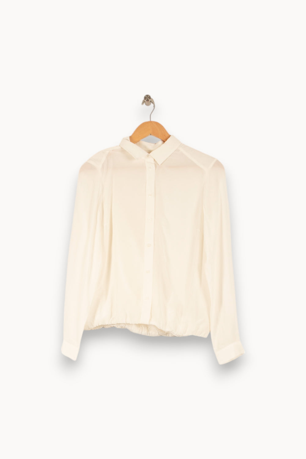 Chemise Blanche - Taille S/36 de la marque IKKS | PARAD48303 - Vendu par Paradigme - Image 2