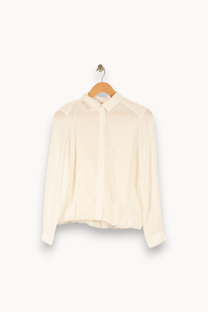 Chemise Blanche - Taille S/36 de la marque IKKS | PARAD48303 - Vendu par Paradigme - Image 2