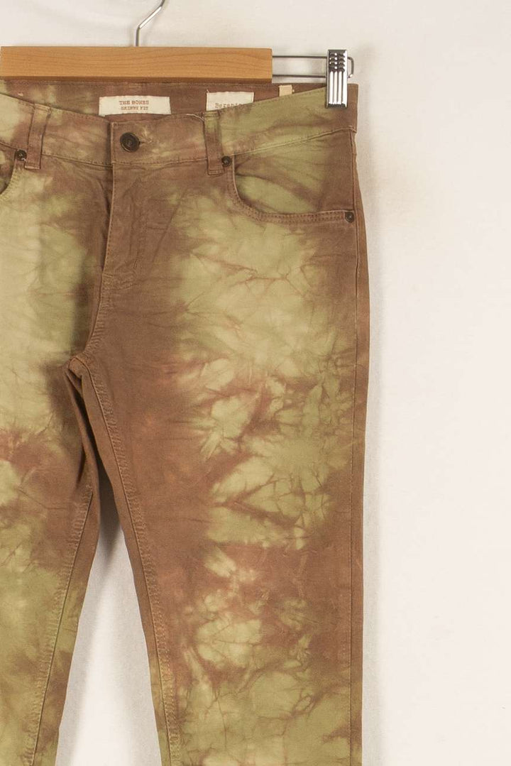Jean Marron et Vert - Taille M/38 de la marque Bérénice | PARAD48314 - Vendu par Paradigme - Image 3