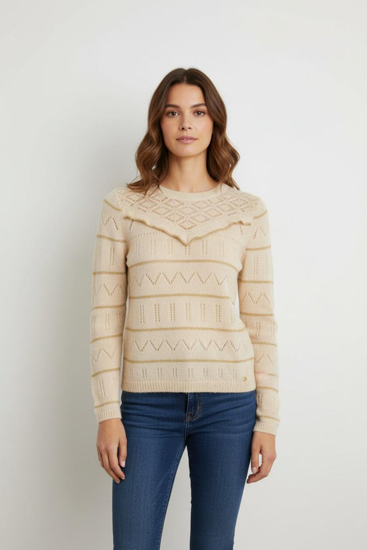 Pull Beige - Taille S/36