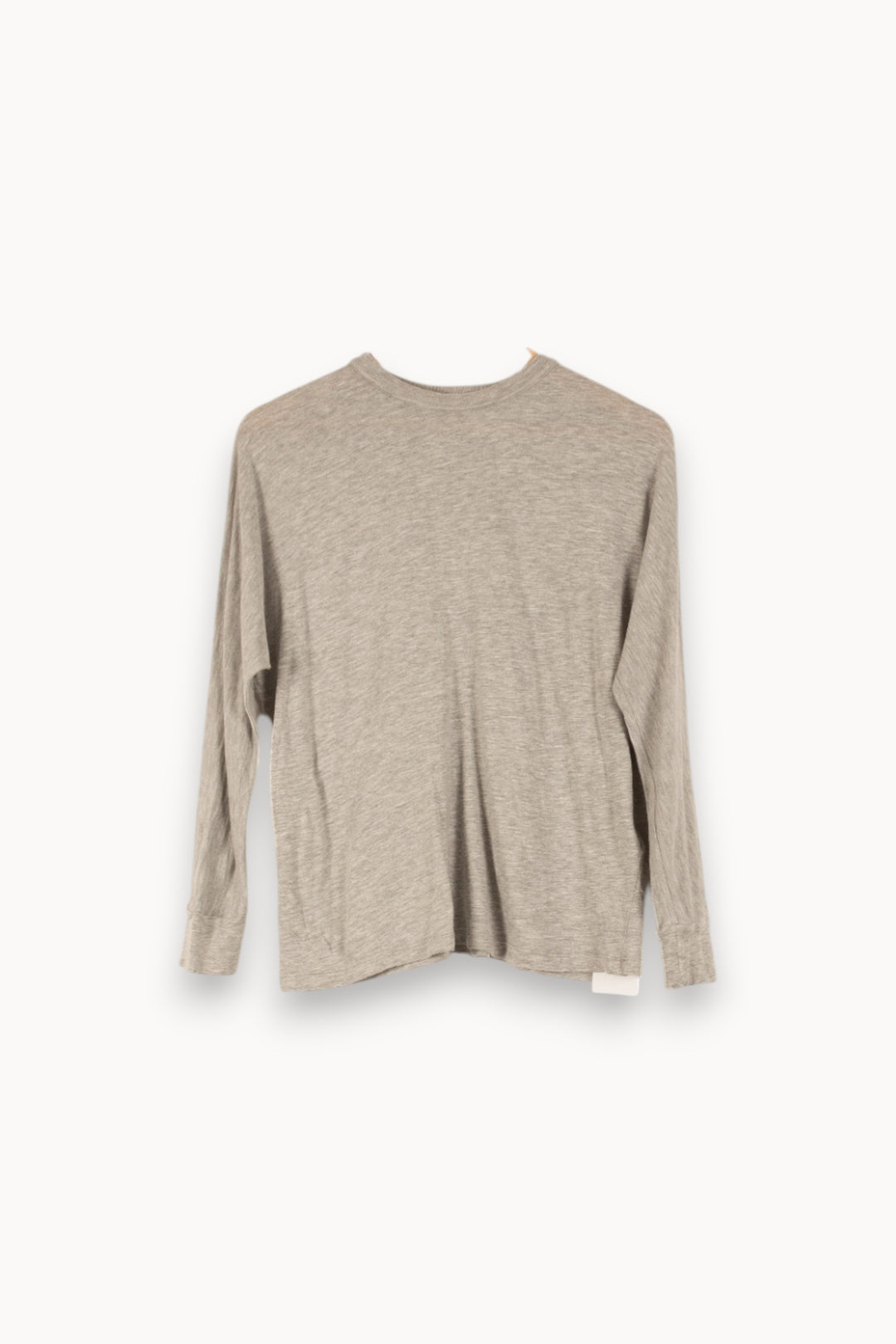 Tee-shirt Manches Longues Gris - Taille S/36 de la marque American Vintage | PARAD48322 - Vendu par Paradigme - Image 2