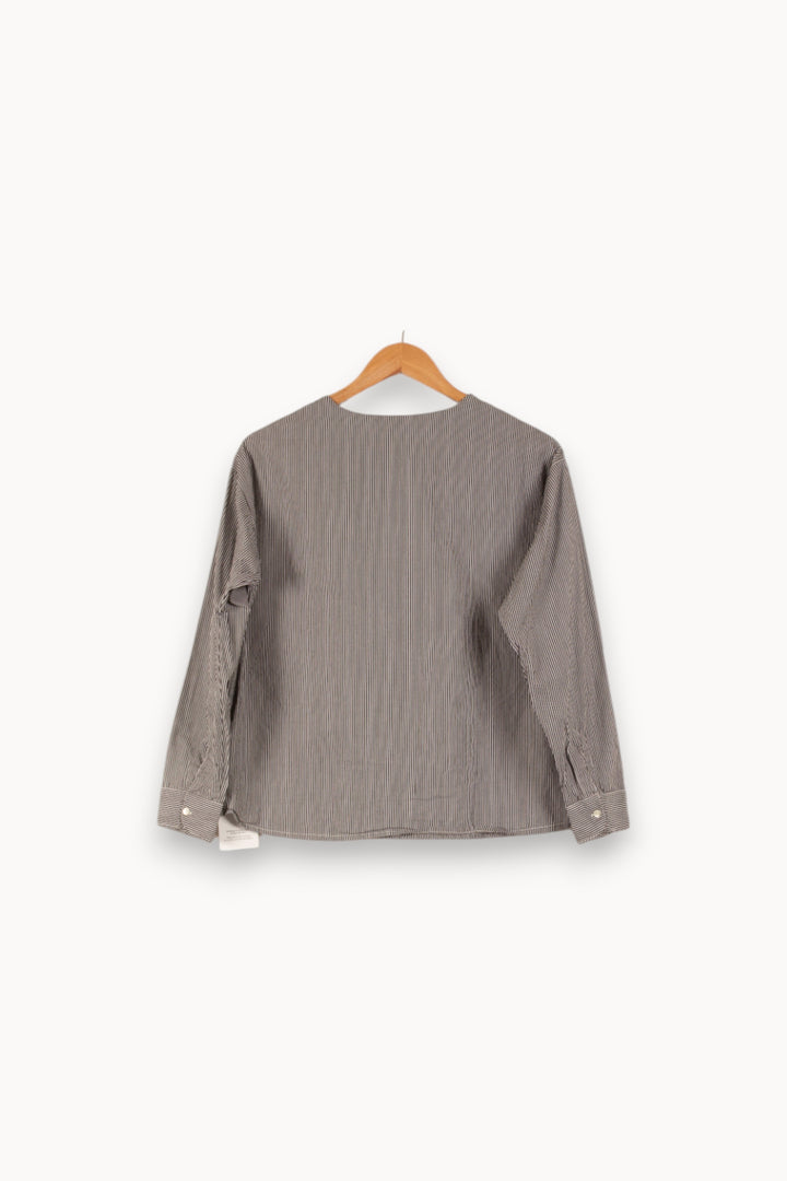 Blouse Grise - Taille M/38 de la marque Soeur | PARAD48327 - Vendu par Paradigme - Image 4