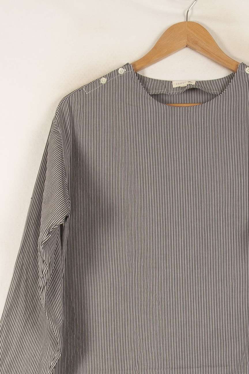 Blouse Grise - Taille M/38 de la marque Soeur | PARAD48327 - Vendu par Paradigme - Image 3