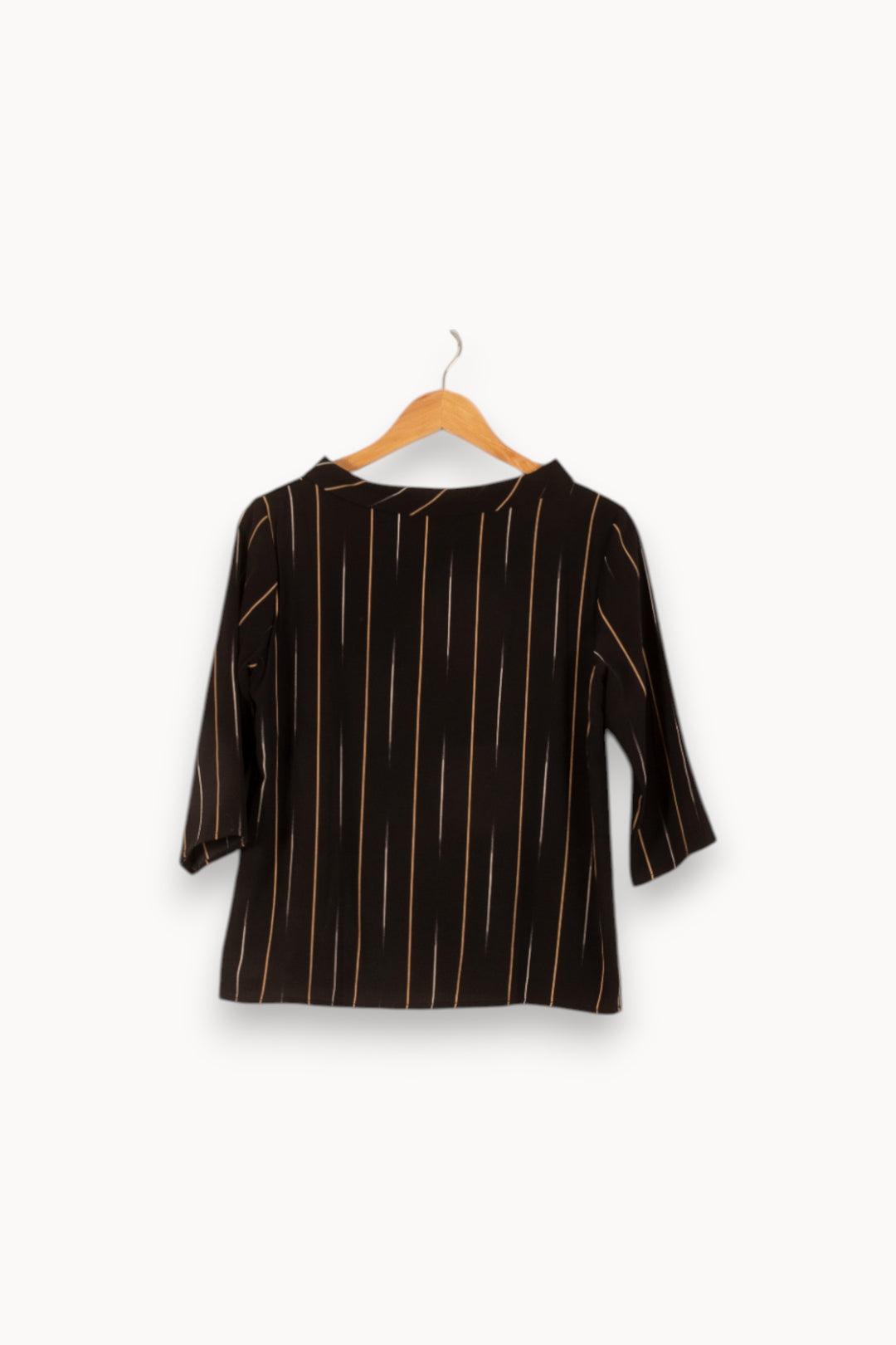 Blouse Noire - Taille S/36 de la marque La Fée Maraboutée | PARAD48330 - Vendu par Paradigme - Image 4